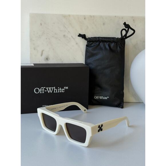 NEW Off White Oregon White Unisex Sunglasses - Picture 6 of 6